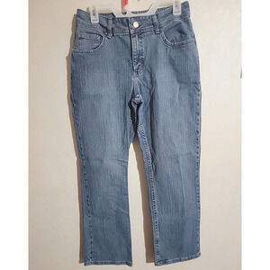 Riders by Lee Bootcut Sz 10 Petite Blue Mid-Rise